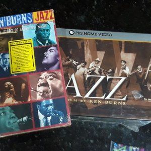 Ken Burns Jazz CDs & Video tapes NEW